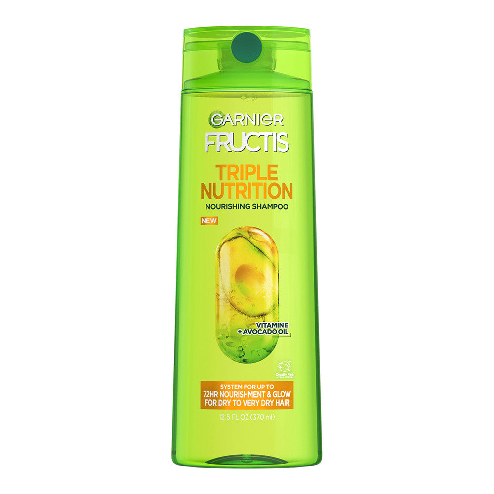 Garnier Fructis Triple Nutrition Fortifying Shampoo, 12.5 Oz